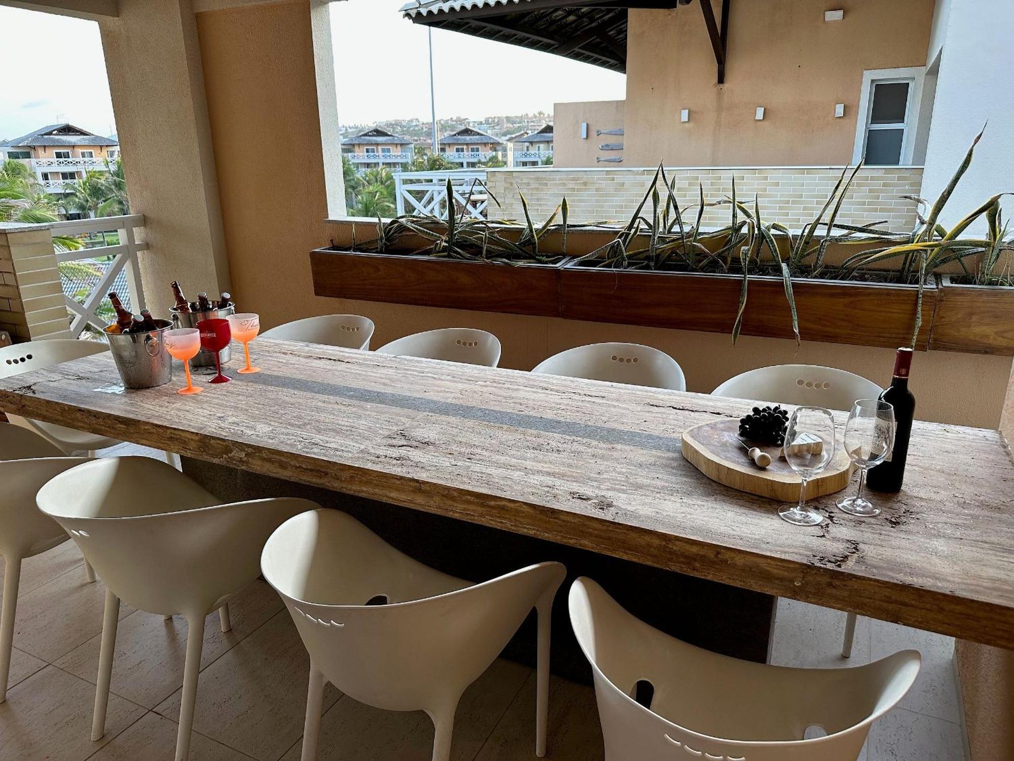 Portamaris Duplex Frente Mar, Viizinho Ao B Park Apartment Акуираз Екстериор снимка